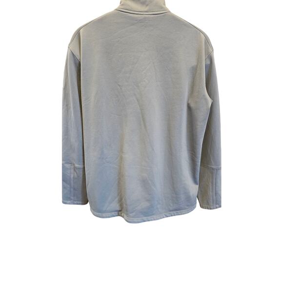 Nike golf tour performance therma fit fleece lined 1/4 zip #8 patch sz XL grey - Picture 3 of 7